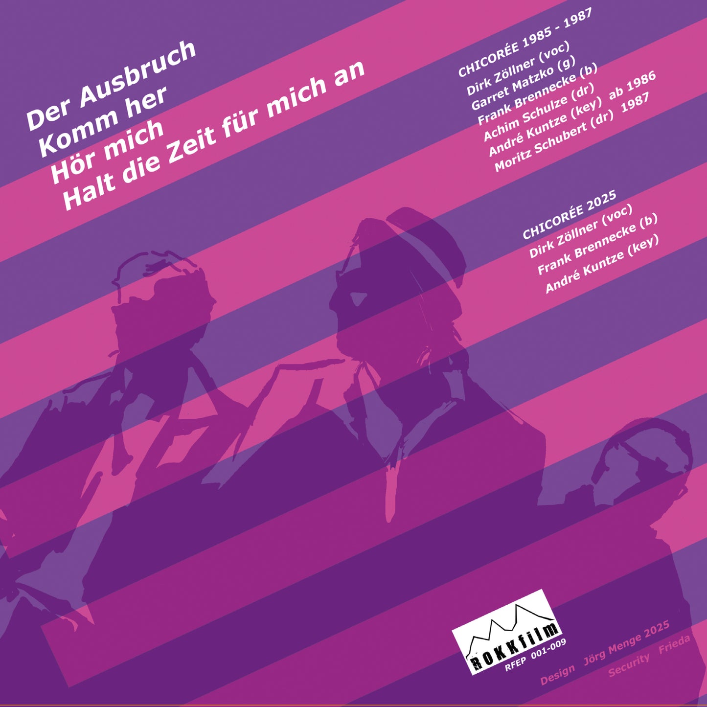 1.0 Chicorée HÖR MICH – EDITION „FRIEDEN“, 12'', EP, weißes Vinyl, Ltd. Ed. 200, handnummeriert