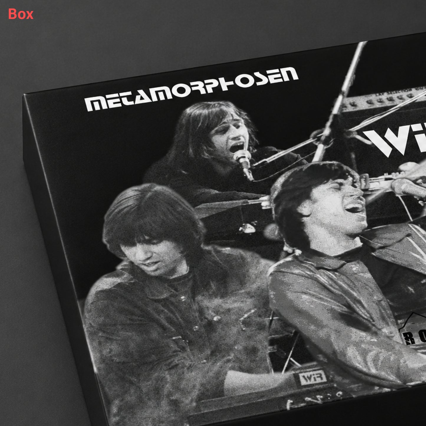 0.9 Wir METAMORPHOSEN, 3-LP-Box, 16-seitiges Booklet, Konzerte von 1978, 1983, 1986, Poster, Aufnahmen restauriert und gemastert, Ltd. Ed. 500