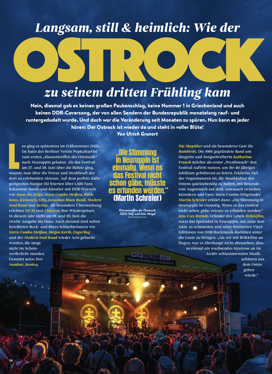 Ostrock-Revival mit ROKKfilm im "eclipsed"