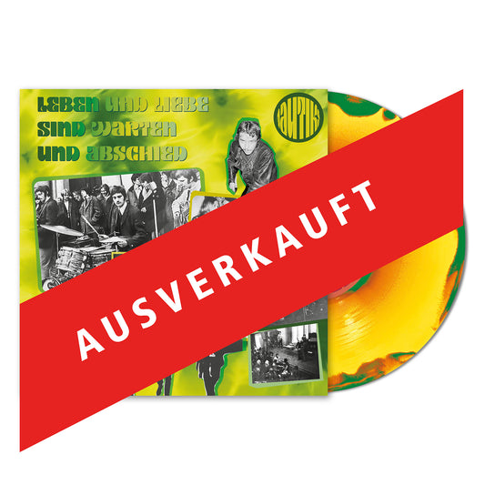 2.2 Nautiks LEBEN UND LIEBE SIND WARTEN UND ABSCHIED - Ltd. Special Ed., 100 Stk. schrill gelb/grün, 16-seit. Booklet, VÖ: 10. Oktober