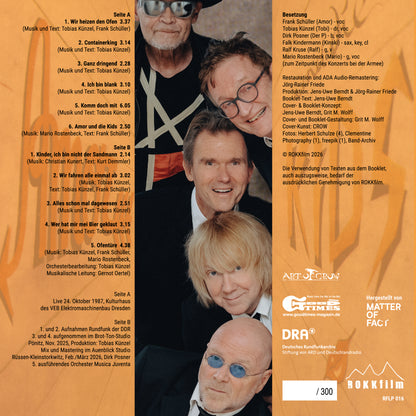 0. Amor & die Kids THE BOCKWURST RETURNS, LP, Ltd. Edition, 200 Stück, + 20-seitig. Booklet, VÖ: 20. Juni 2026
