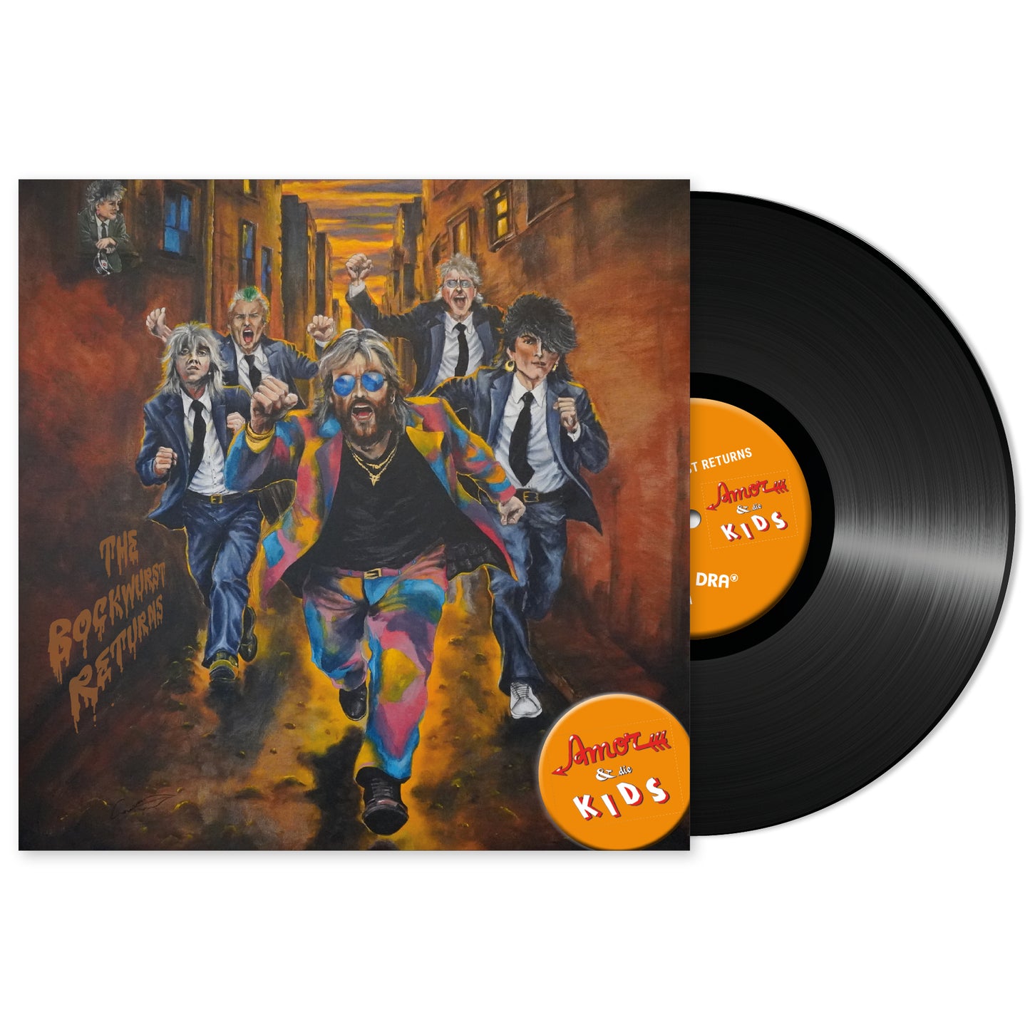 0. Amor & die Kids THE BOCKWURST RETURNS, LP, Ltd. Edition, 200 Stück, + 20-seitig. Booklet, VÖ: 20. Juni 2026