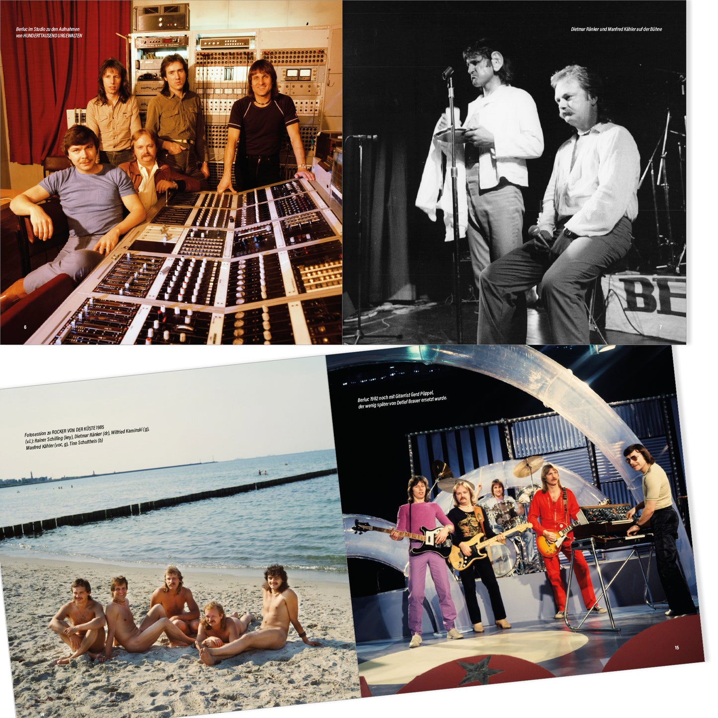 0. VORBESTELLUNG! Berluc FLIEGEN VOR DER ZEIT - LIVE 1984, 2LP, red vinyl, Ltd. Ed. 100 Stck., 20-seit. Booklet, Din-A-2-Poster, VÖ: Oktober 2026