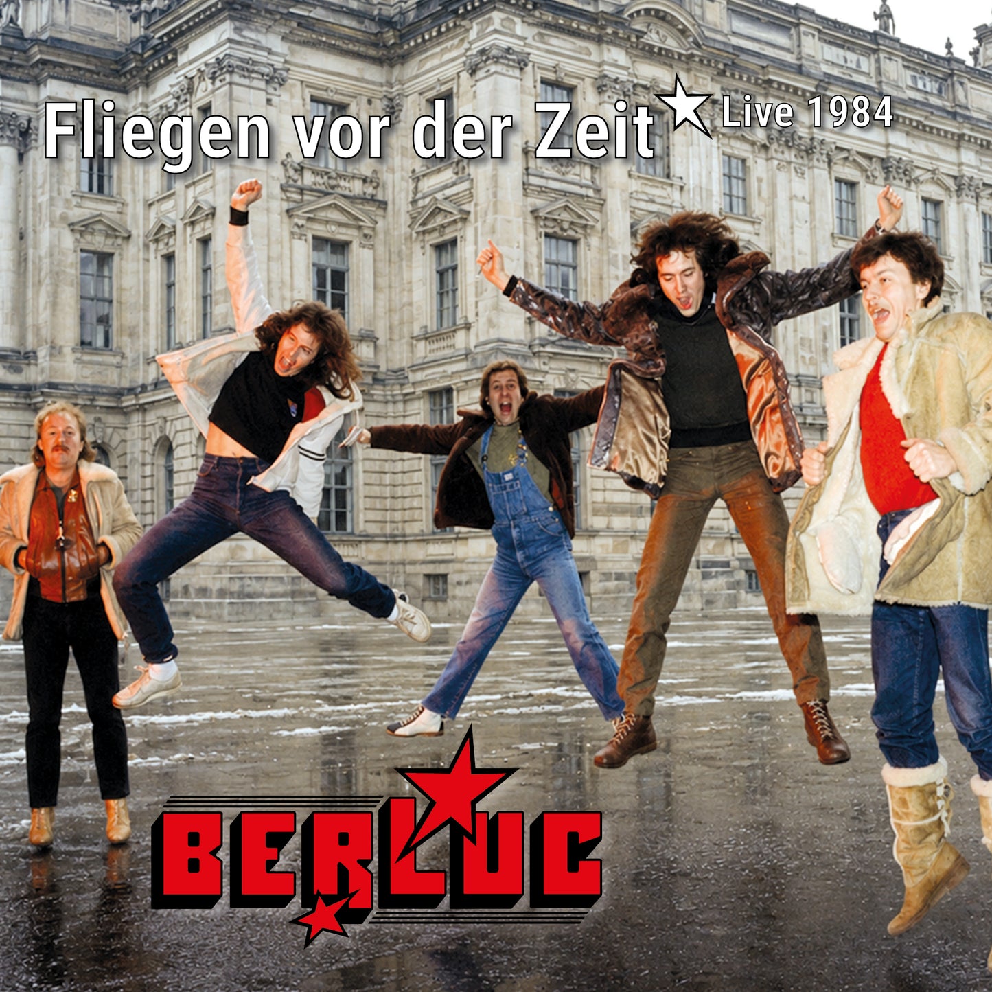 0.0 VORBESTELLUNG! Berluc FLIEGEN VOR DER ZEIT - LIVE 1984, 2LP, black vinyl, Ltd. Ed. 400 Stck., 20-seit. Booklet, Din-A-2-Poster, VÖ: Oktober 2026