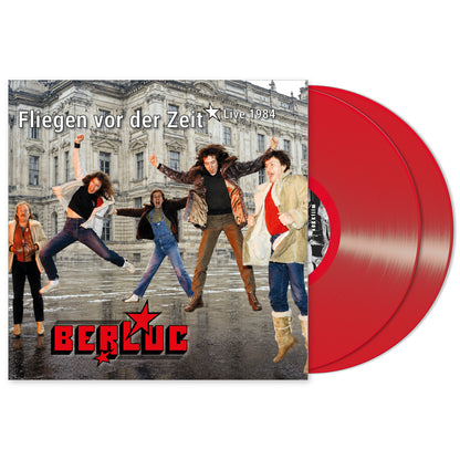 0. VORBESTELLUNG! Berluc FLIEGEN VOR DER ZEIT - LIVE 1984, 2LP, red vinyl, Ltd. Ed. 100 Stck., 20-seit. Booklet, Din-A-2-Poster, VÖ: Oktober 2026