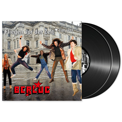 0.0 VORBESTELLUNG! Berluc FLIEGEN VOR DER ZEIT - LIVE 1984, 2LP, black vinyl, Ltd. Ed. 400 Stck., 20-seit. Booklet, Din-A-2-Poster, VÖ: Oktober 2026