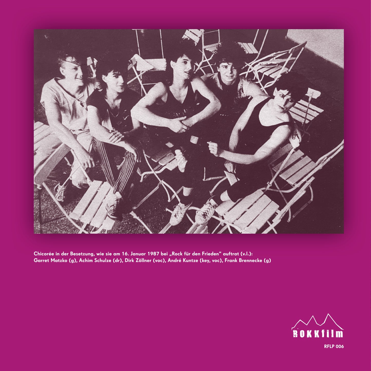 0.8 Chicorée PURPUR, Deluxe-Edition, ltd. 400 Stück 16-seit. Booklet, Dirk-Zöllner-Farbposter, handnummeriert