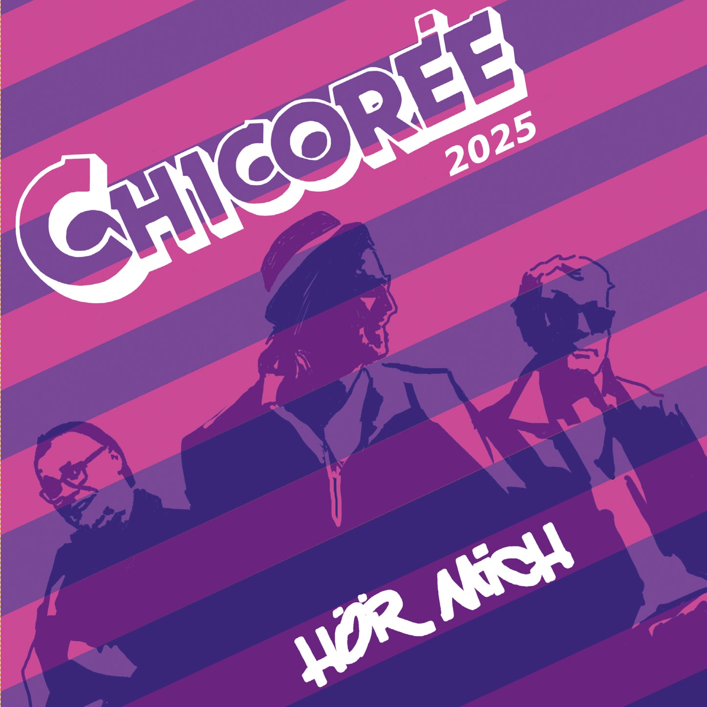 1.0 Chicorée HÖR MICH – EDITION „FRIEDEN“, 12'', EP, weißes Vinyl, Ltd. Ed. 200, handnummeriert