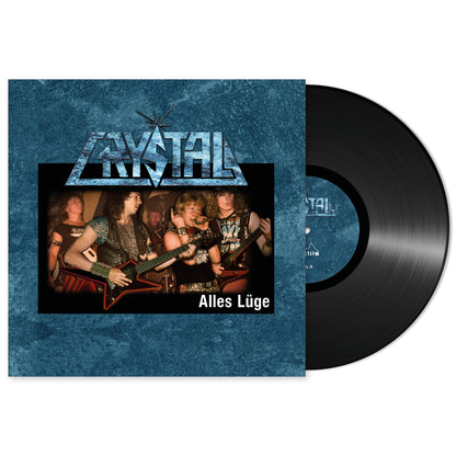 0.4 Crystal ALLES LÜGE - limitierte Deluxe Ed., 300 Stk., schwarzes Vinyl, 12-seitiges Booklet, A2-Poster (1-100 handsigniert), Autogrammkarte im Retrostil, VÖ: ca. 20. März 2026