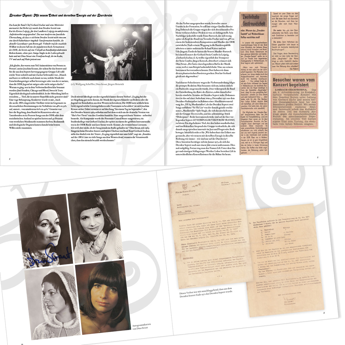0.0 VORVERKAUF: Dresden-Septett NOMINALER VEKTOR IM TRANSIT, schwarzes vinyl, 180 gr, 20-seit. Booklet, DIN-A2-Poster, Ltd. Ed. 400 Stck. VÖ: 14. Dezember