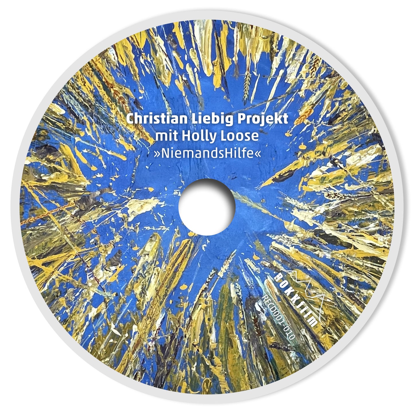 G. Christian Liebig Projekt mit Holly Loose NIEMANDSHILFE - 4-Track-Benefiz-CD, Einnahmen gehen an die Robert-Enke-Stiftung, VÖ: 26. 09. 2025