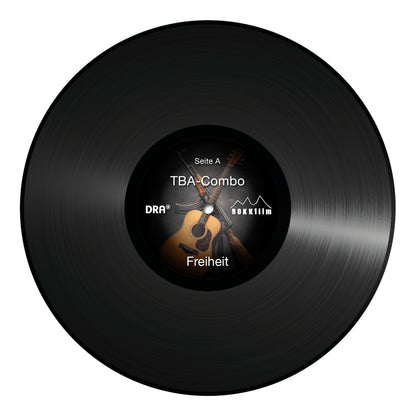 0.2 TBA-Combo FREIHEIT, Single-sided Album, 180 Gramm, B-Seite mit Laser-Etching, der "Armeerundschau" nachempfundenes Beiheft + handsigniertes Art Print von Cover-Künstler CROW, Ltd. Ed.: 100 Stk.