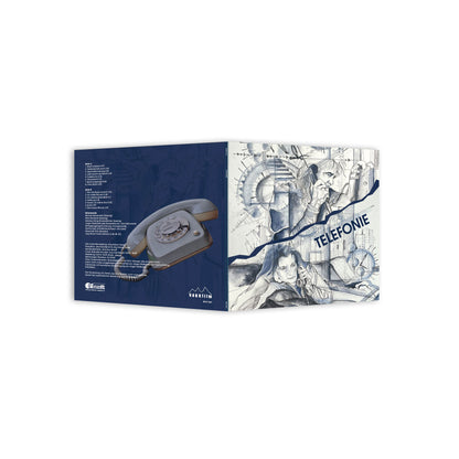 0.7 TELEFONIE - Michael Barakowski/Petra Schwerdt/Jürgen Matkowitz - LP - Ltd. 300 - 36 Jahre verschollen, 16-seit. Booklet