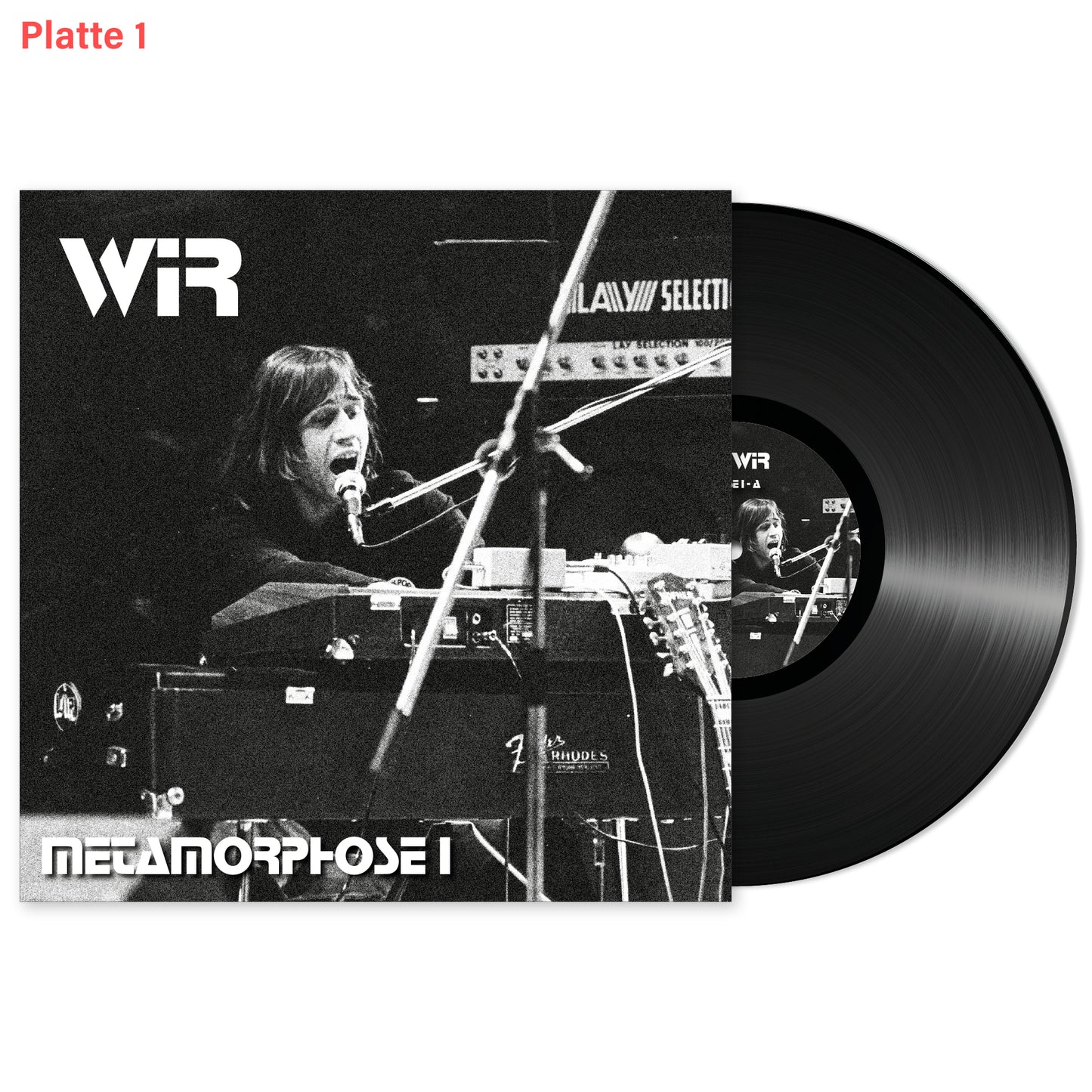 0.9 Wir METAMORPHOSEN, 3-LP-Box, 16-seitiges Booklet, Konzerte von 1978, 1983, 1986, Poster, Aufnahmen restauriert und gemastert, Ltd. Ed. 500