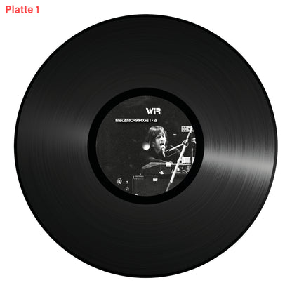 0.9 Wir METAMORPHOSEN, 3-LP-Box, 16-seitiges Booklet, Konzerte von 1978, 1983, 1986, Poster, Aufnahmen restauriert und gemastert, Ltd. Ed. 500