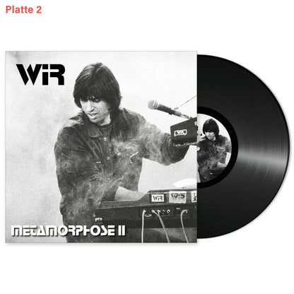 0.9 Wir METAMORPHOSEN, 3-LP-Box, 16-seitiges Booklet, Konzerte von 1978, 1983, 1986, Poster, Aufnahmen restauriert und gemastert, Ltd. Ed. 500