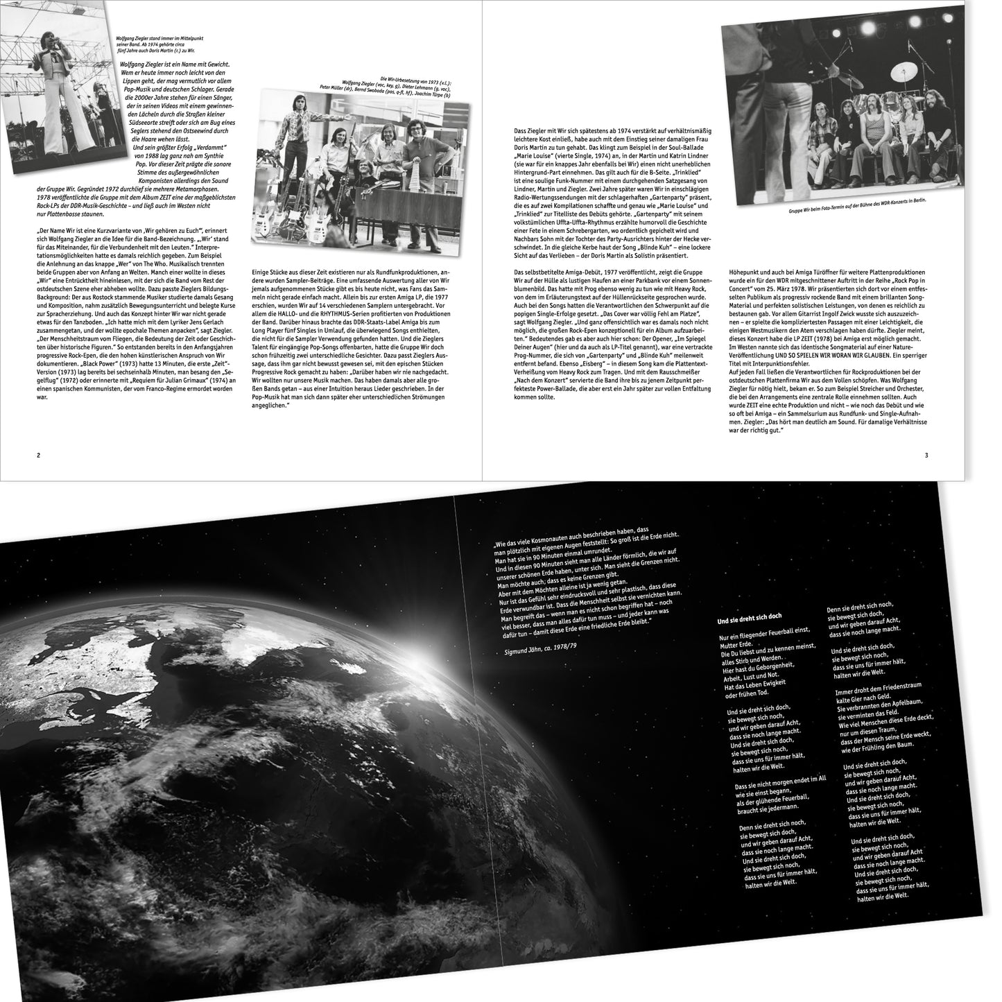 0.9 Wir METAMORPHOSEN, 3-LP-Box, 16-seitiges Booklet, Konzerte von 1978, 1983, 1986, Poster, Aufnahmen restauriert und gemastert, Ltd. Ed. 500