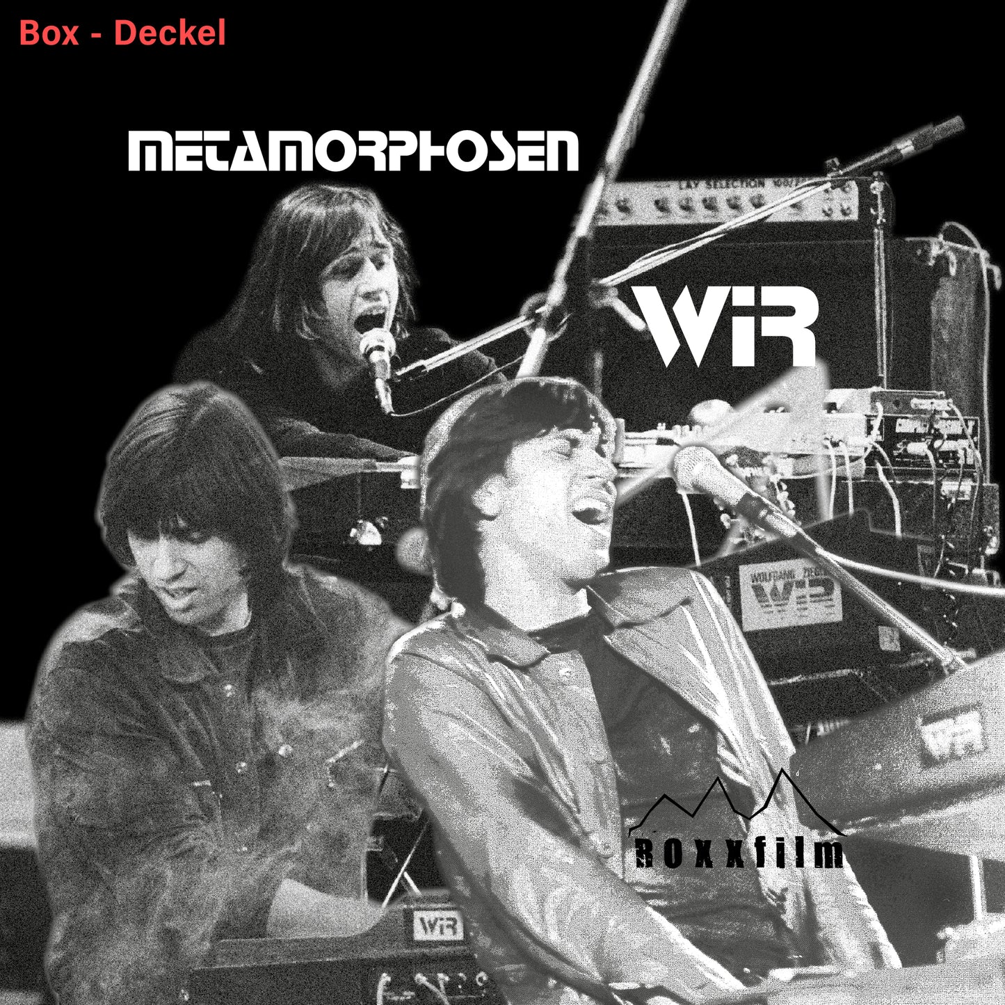 0.9 Wir METAMORPHOSEN, 3-LP-Box, 16-seitiges Booklet, Konzerte von 1978, 1983, 1986, Poster, Aufnahmen restauriert und gemastert, Ltd. Ed. 500