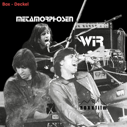 0.9 Wir METAMORPHOSEN, 3-LP-Box, 16-seitiges Booklet, Konzerte von 1978, 1983, 1986, Poster, Aufnahmen restauriert und gemastert, Ltd. Ed. 500