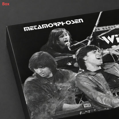 0.9 Wir METAMORPHOSEN, 3-LP-Box, 16-seitiges Booklet, Konzerte von 1978, 1983, 1986, Poster, Aufnahmen restauriert und gemastert, Ltd. Ed. 500
