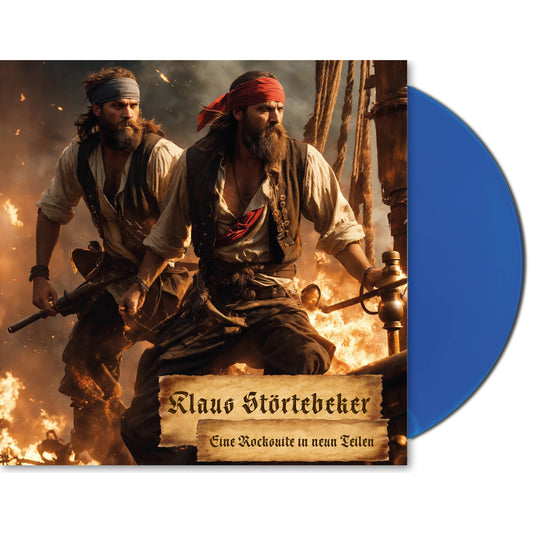 0.3 Die letzten Exemplare: Transit KLAUS STÖRTEBEKER ROCKSUITE Festival Edition, blaues Vinyl, 24-seitiges Booklet, Klappcover, vollfarbig, Ltd. Ed. 30 Stk.